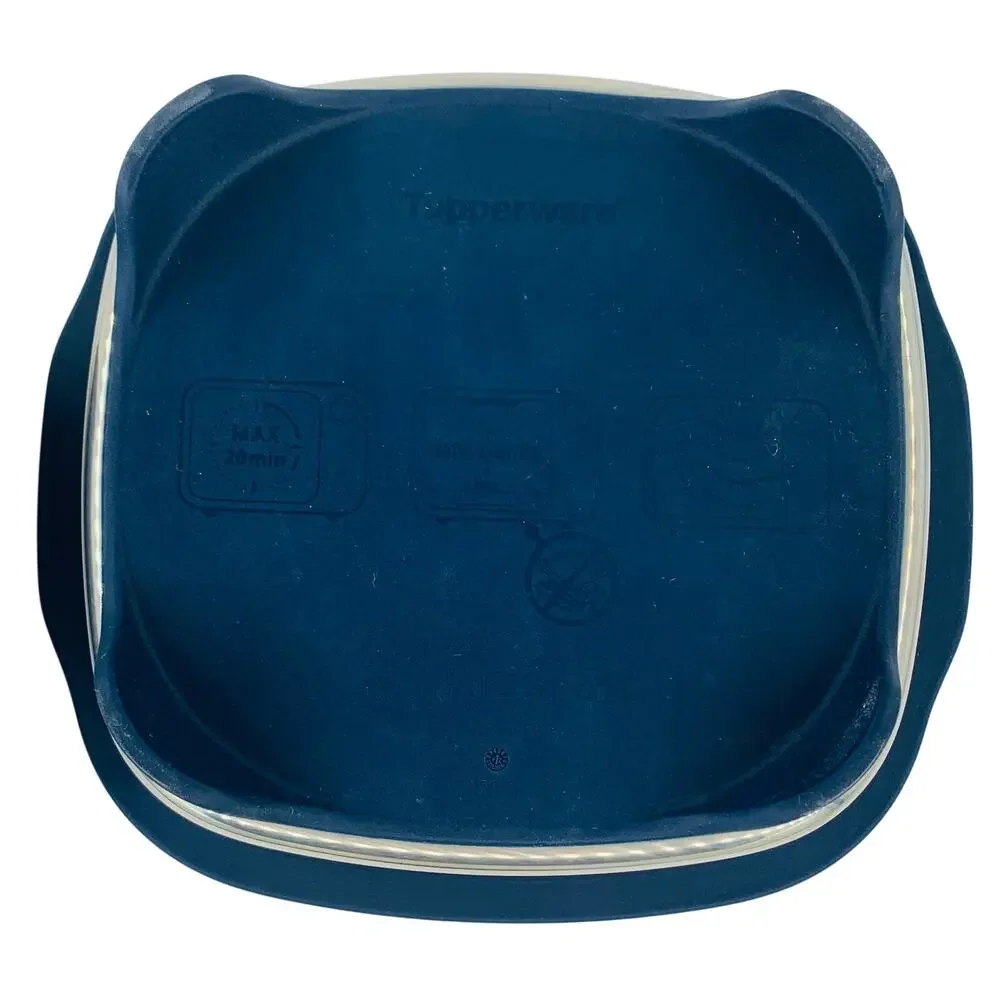 Tupperware Micropro Grill Series Base Lid Fast Microwave Cooking Meat Veggies